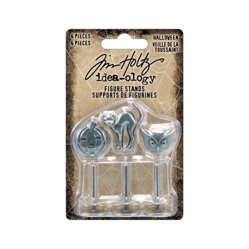 Tim Holtz - Idea Ology - Metallfiguren "Halloween Figure Stands"