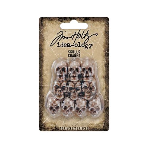 Tim Holtz - Idea Ology - Resin Totenköpfe "Halloween Skulls"