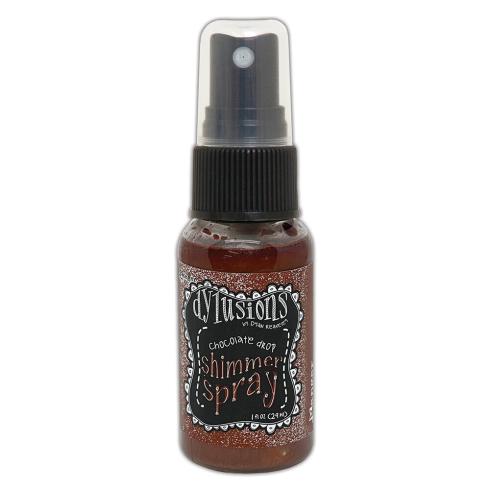 Ranger - Dylusions Shimmer Spray 29ml "Chocolate Drop" Design by Dylan Reaveley