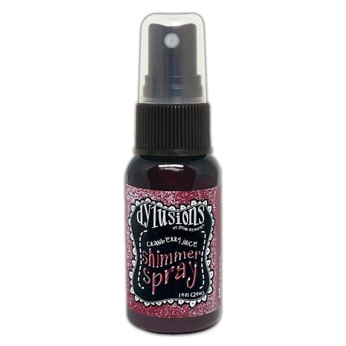 Ranger - Dylusions Shimmer Spray 29ml "Cranberry Juice" Design by Dylan Reaveley