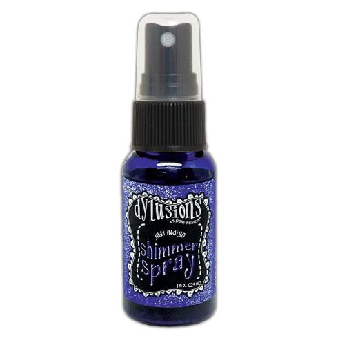 Ranger - Dylusions Shimmer Spray 29ml "Just Indigo" Design by Dylan Reaveley