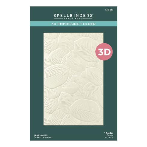 Spellbinders - Prägefolder "Lush Leaves" Embossingfolder