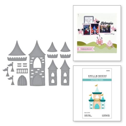 Spellbinders - Stanzschablone "Castle Tales" Dies