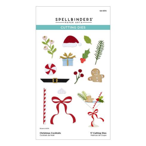 Spellbinders - Stanzschablone "Christmas Cocktails" Dies