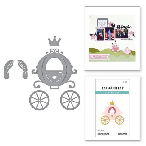 Spellbinders - Stanzschablone "Fairy Tale Carriage" Dies