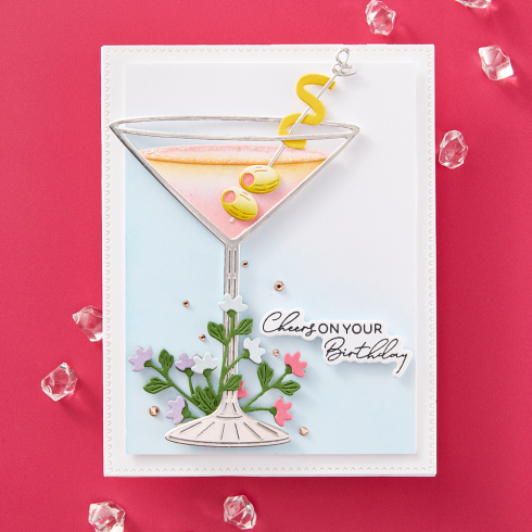 Spellbinders - Stanzschablone "Olive Martinis" Dies