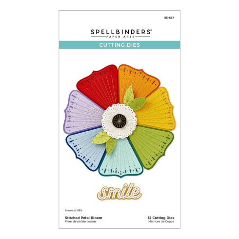 Spellbinders - Stanzschablone "Stitched Petal Bloom" Dies