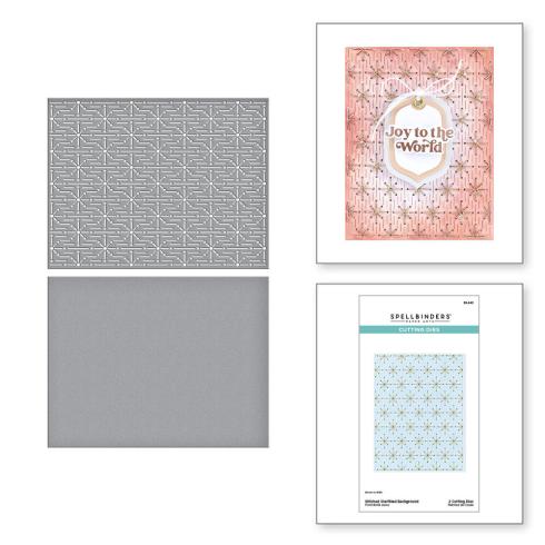 Spellbinders - Stanzschablone "Stitched Starfilled Background" Dies