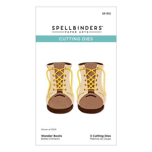 Spellbinders - Stanzschablone "Wander Boots" Dies