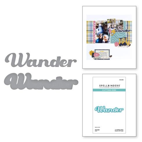 Spellbinders - Stanzschablone "Wander" Dies