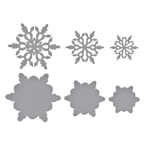 Spellbinders - Stanzschablone "Layering Snowflakes" Dies