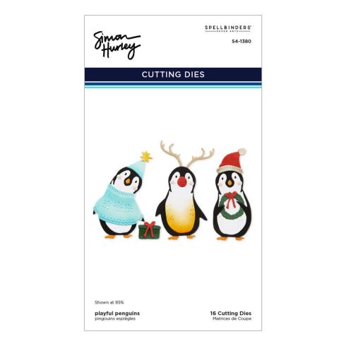 Spellbinders - Stanzschablone "Playful Penguins" Dies