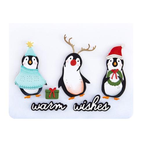 Spellbinders - Stanzschablone "Playful Penguins" Dies