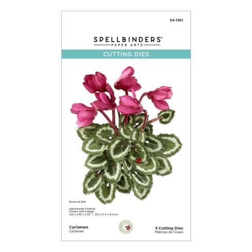 Spellbinders - Stanzschablone "Cyclamen" Dies