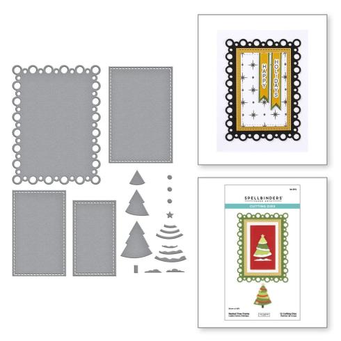 Spellbinders - Stanzschablone "Nested Tree Frame" Dies