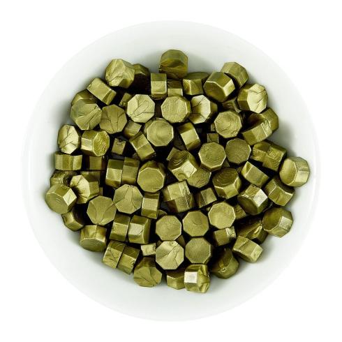 Spellbinders - Wachsperlen "Aged Gold" Wax Beads 