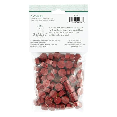 Spellbinders - Wachsperlen "Candy Apple" Wax Beads 