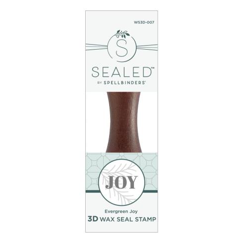 Spellbinders - Wachssiegel Stempel "Evergreen Joy" Wax Seal Stamp