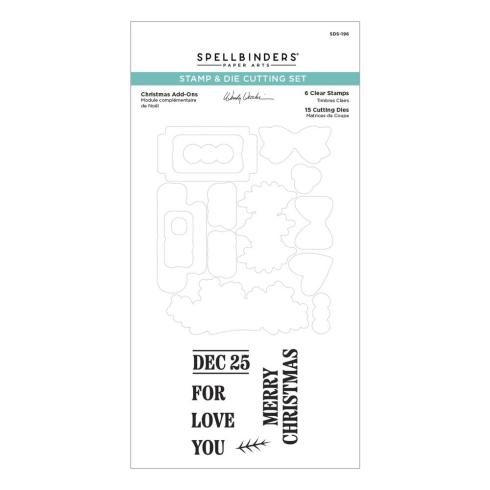 Spellbinders - Stempelset & Stanzschablone "Christmas Gifting" Clear Stamps & Dies