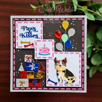 Creative Expressions - Stanzschablone "Pet Pals Coco" Craft Dies Design by Sue Wilson