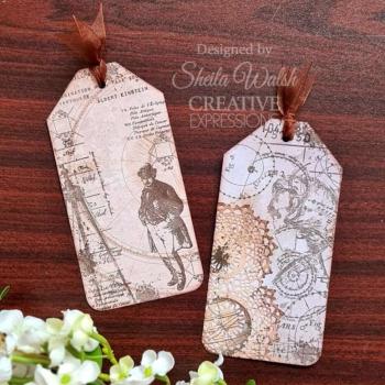 Creative Expressions - Stempelset "The Astrologist" Clear Stamps 15,2x20,3cm Design by Sam Poole