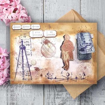 Creative Expressions - Stempelset "Cosmo Tickets" Clear Stamps 10,2x15,2cm Design by Sam Poole