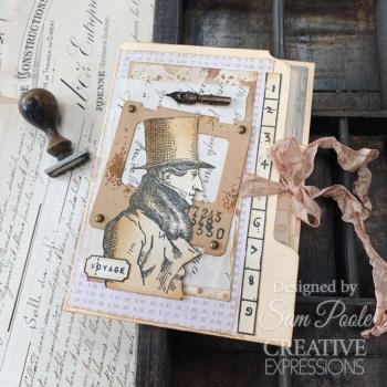 Creative Expressions - Gummistempel A6 "Mr Foreteller" Rubber Stamp