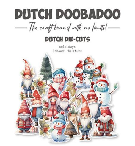 Dutch Doobadoo - Stanzteile "Cold Days" Die Cuts