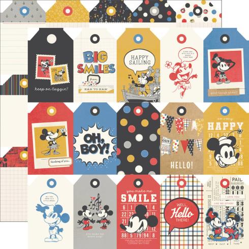 Simple Stories - Collections Kit "Say Cheese Classic Mouse" 12 Bogen Designpapier