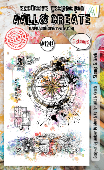 AALL and Create - Stempelset A6 "Stamp & Seek" Clear Stamps