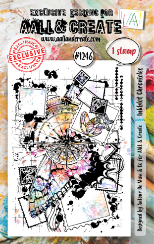 AALL and Create - Stempel A7 "Inkblot Chronicles" Clear Stamps