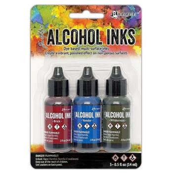 Ranger - Tim Holtz Alkoholtinte "Expedition" Alcohol Ink 3x14ml