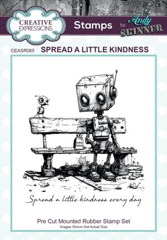 Creative Expressions - Stempelset "Botology Spread A Little Kindness" Clear Stamps 10,9x9,6cm Design by Andy Skinner