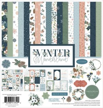 Carta Bella - Designpapier "Winter Wonderland" Collection Kit 12x12 Inch - 12 Bogen  