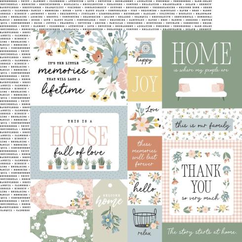 Echo Park - Designpapier "Our Happy Place" Collection Kit 12x12 Inch - 12 Bogen