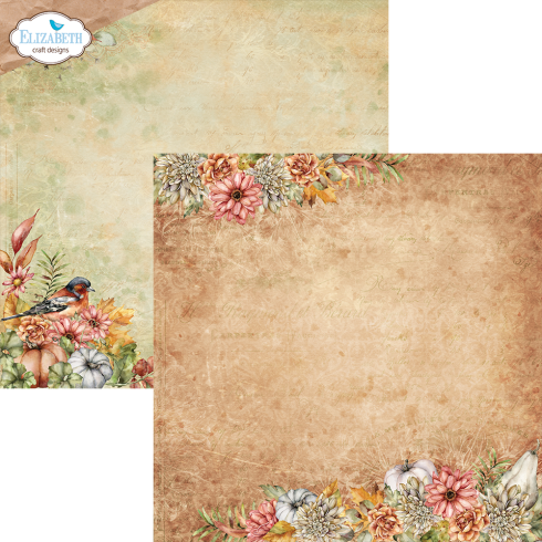 Elizabeth Craft Designs - Designpapier "Autumn Harvest" Paper Pack 12x12 Inch - 12 Bogen