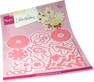 Marianne Design - Präge- und Stanzschalone "Christmas Cookies" Collectables Dies