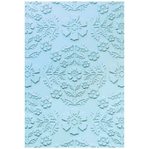 Sizzix - 3D Prägefolder "Damask" Embossing Folder Design by Eileen Hull