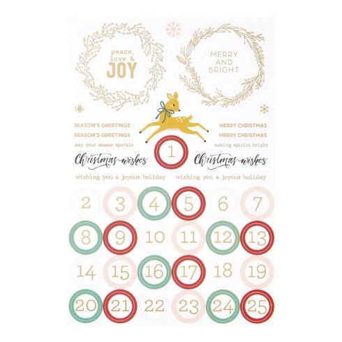 Spellbinders - Aufkleber "Oh Joyful Day" Sticker