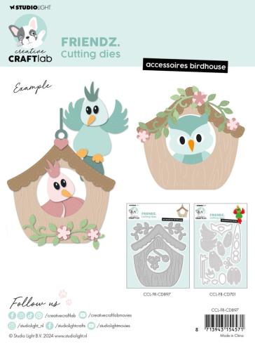 Creative Craft Lab - Studio Light - Stanzschablone "Accessoires Birdhouse" Dies