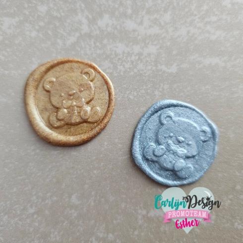 Carlijn Design - Wachssiegel Stempel "Merry Toffee Nuts" Wax Seal Stamp 50