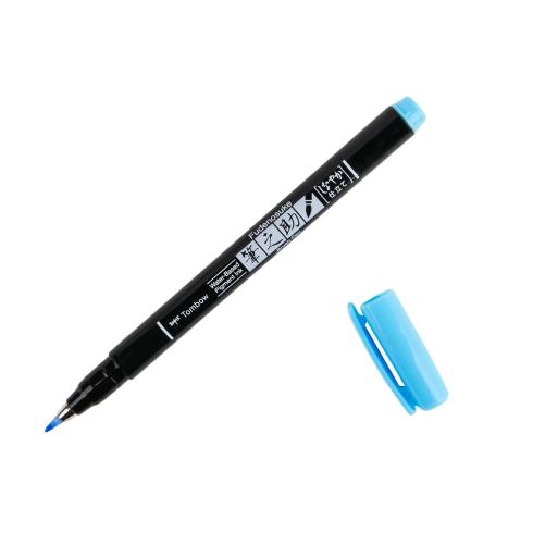 Tombow - Brush Pen Fudenosuke - weiche Spitze "Light blue"