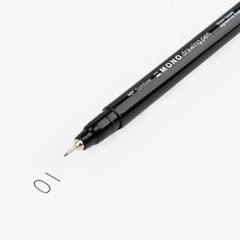 Tombow - Fineliner "Black" MONO Drawing Pen 01