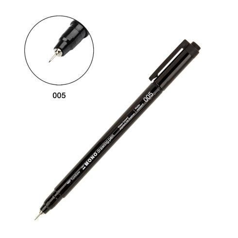 Tombow - Fineliner "Black" MONO Drawing Pen 005