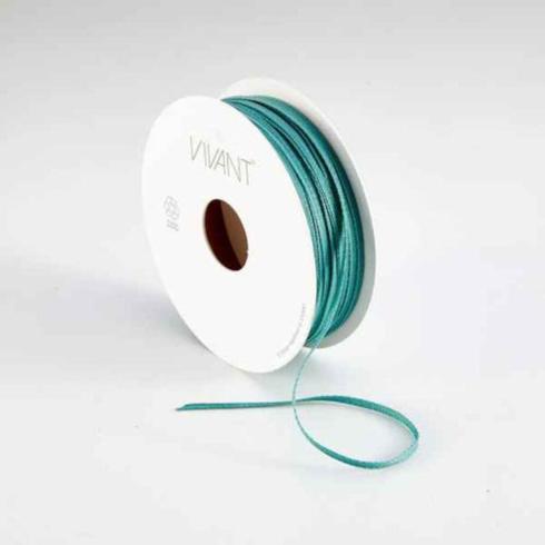 Vivant - Texture Narrow Ribbon Band "Sea Blue" 10m