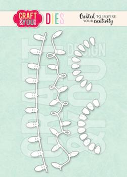 Craft & You Design - Stanzschablone "Christmas Lights" Dies