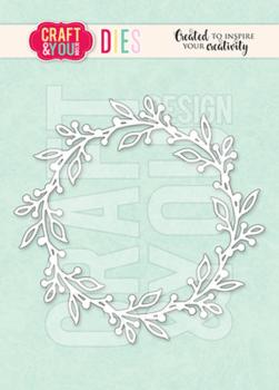 Craft & You Design - Stanzschablone "Delicate Wreath" Dies