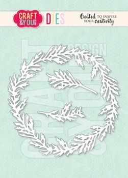 Craft & You Design - Stanzschablone "Cedar Wreath" Dies