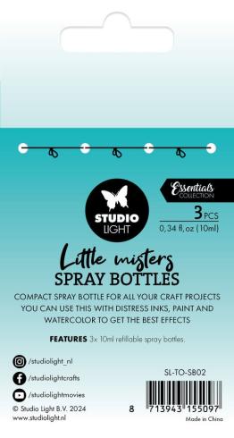 Studio Light - Sprühflasche "Little Misters Spray Bottles (3x10ml)"