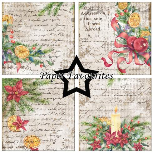 Paper Favourites - Designpapier "Spirit of Christmas" Paper Pack 6x6 Inch - 24 Bogen